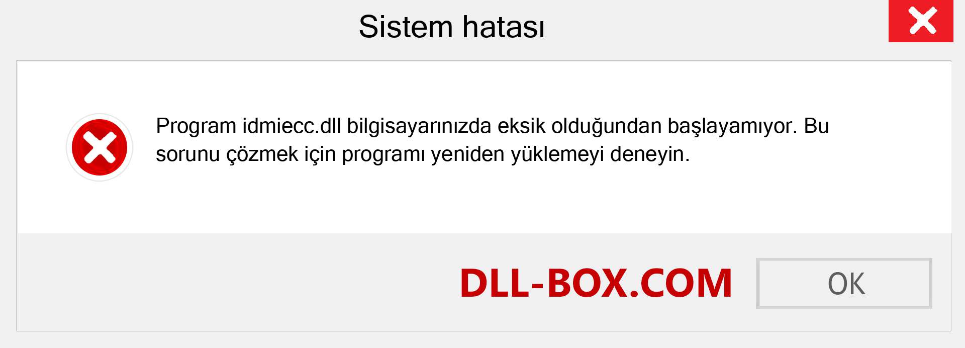 idmiecc.dll dosyası eksik mi? Windows 7, 8, 10 için İndirin - Windows'ta idmiecc dll Eksik Hatasını Düzeltin, fotoğraflar, resimler